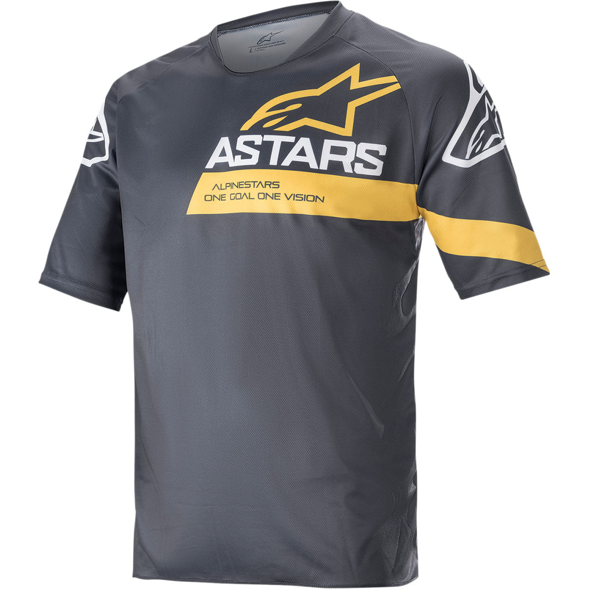 Alpinestars Racer V3 Jersey - Gray/Yellow