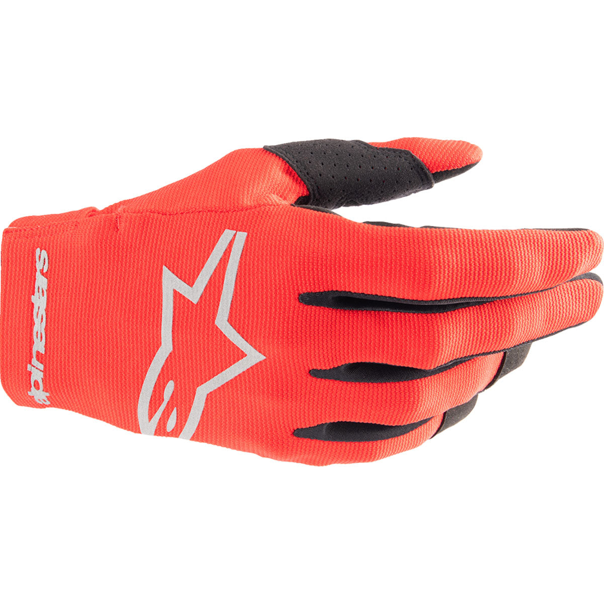 Alpinestars Radar MX Gloves - Mars Red/Silver