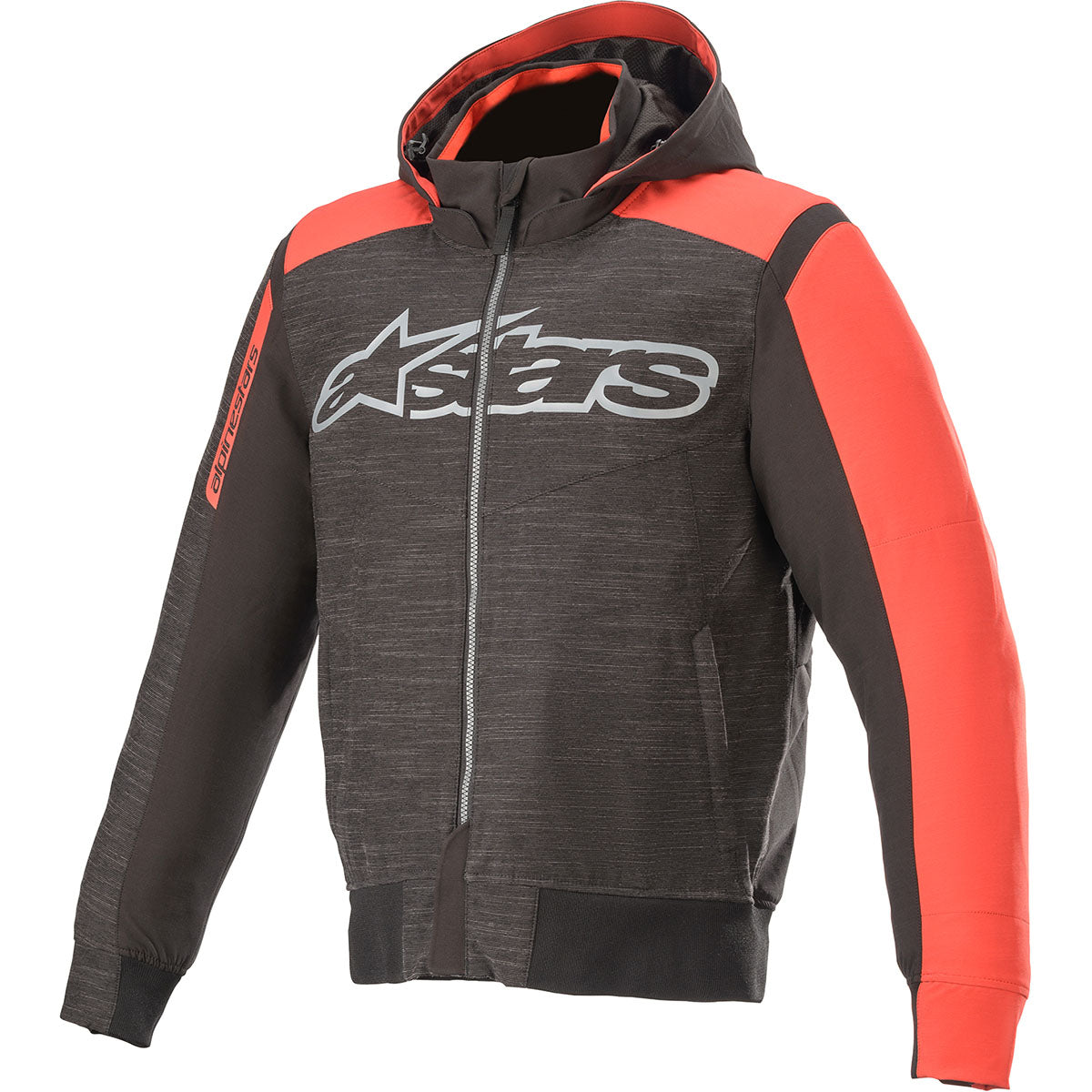 Alpinestars Rhod Windstopper Hoodie - Black/Gray/Red