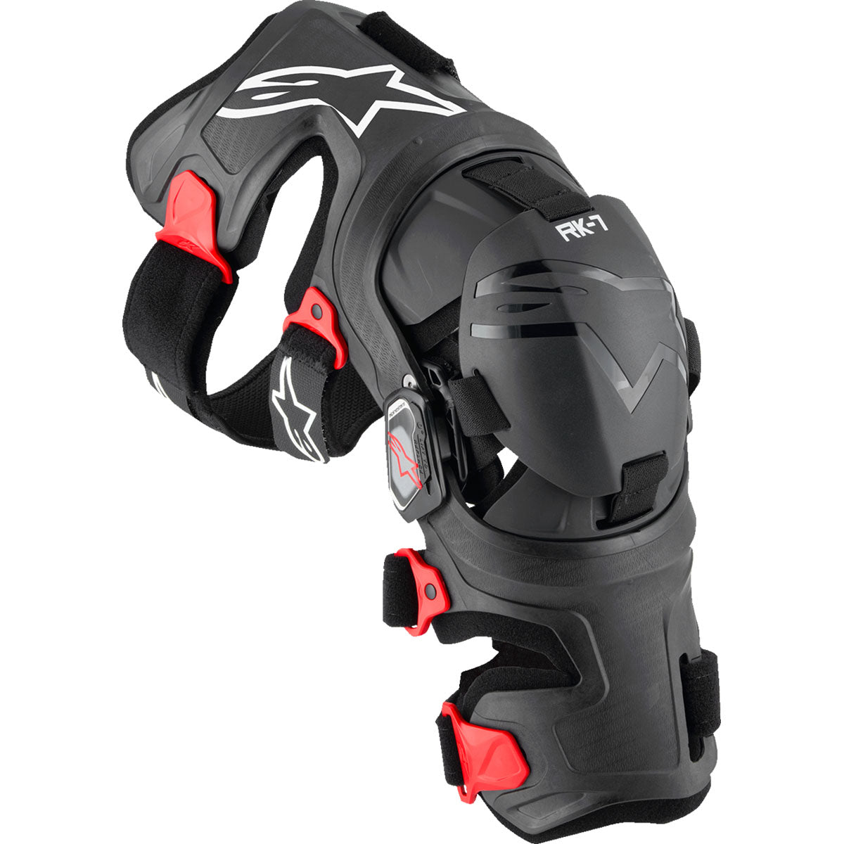 Alpinestars RK-7 Plasma Knee Braces - Black/Red