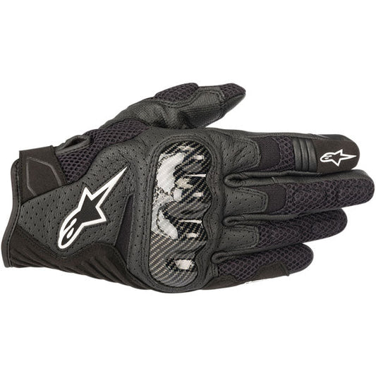 Alpinestars SMX-1 Air V2 Motorcycle Gloves - Black