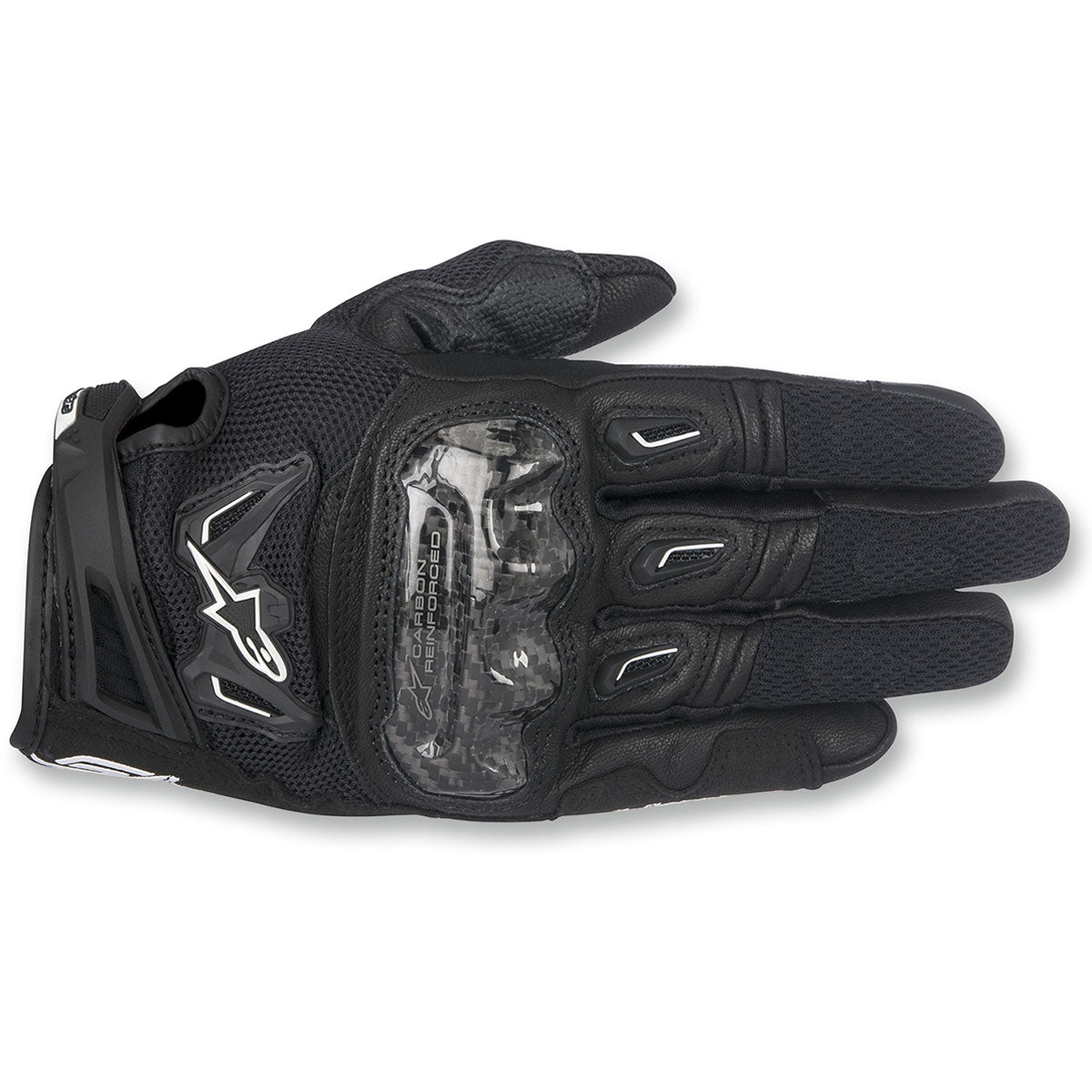Alpinestars SMX-2 Air Carbon V2 Motorcycle Gloves - Black