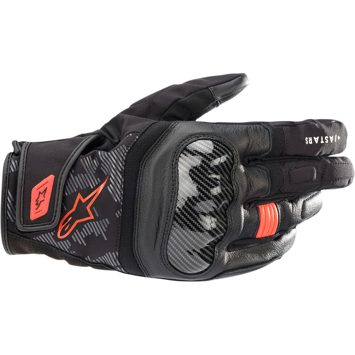 Alpinestars SMX Z Drystar® gloves - Black/Fluo Red