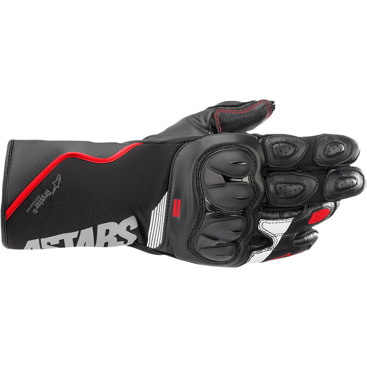 Alpinestars SP-365 Drystar® Gloves - Black/Fluo Red/White