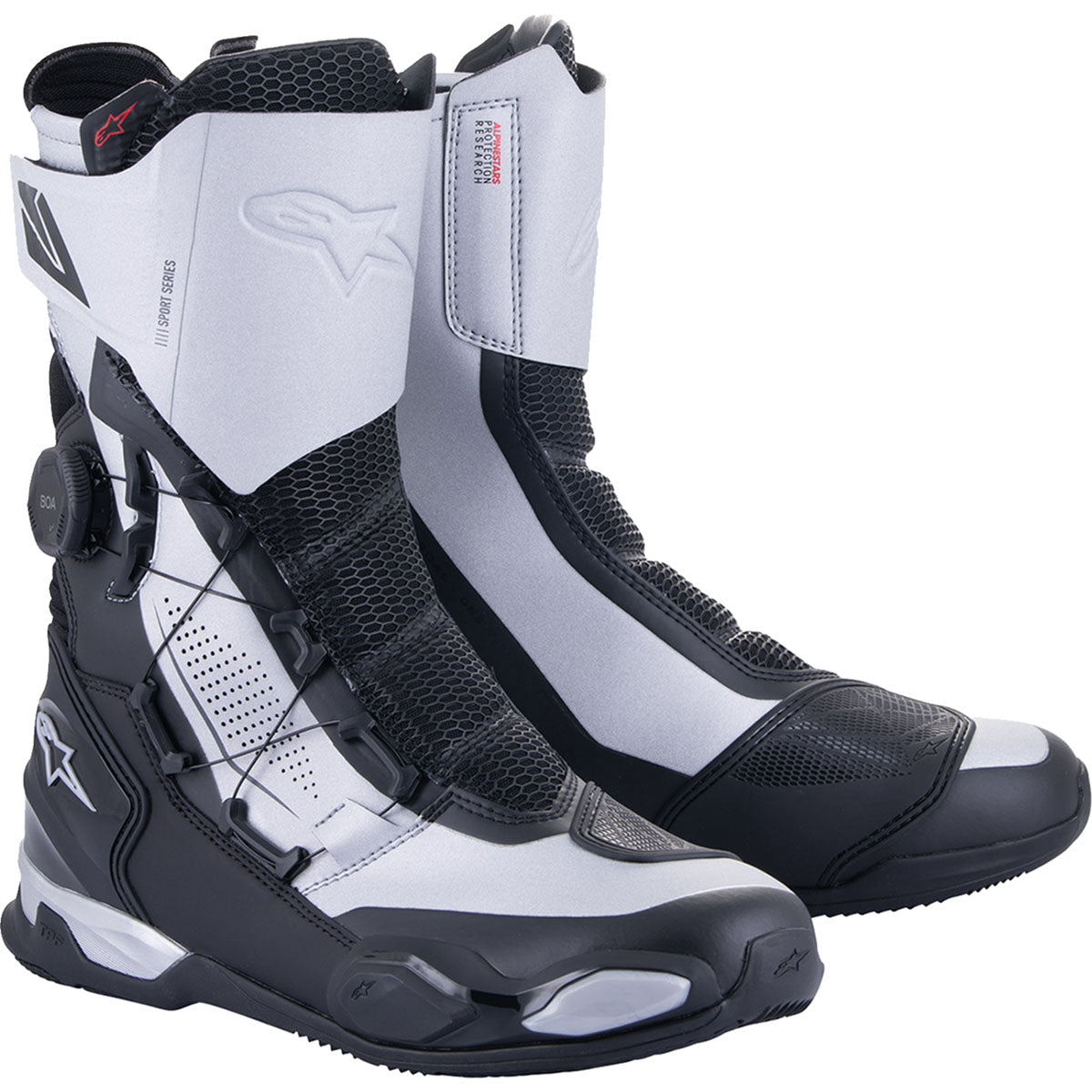 Alpinestars SP-X BOA Boots - Black/Silver