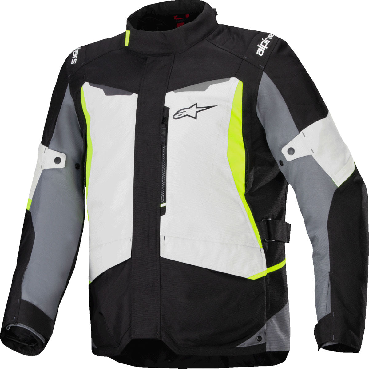 Alpinestars ST-1 WP Jacket - Ice Gray/Black/Yellow Fluo