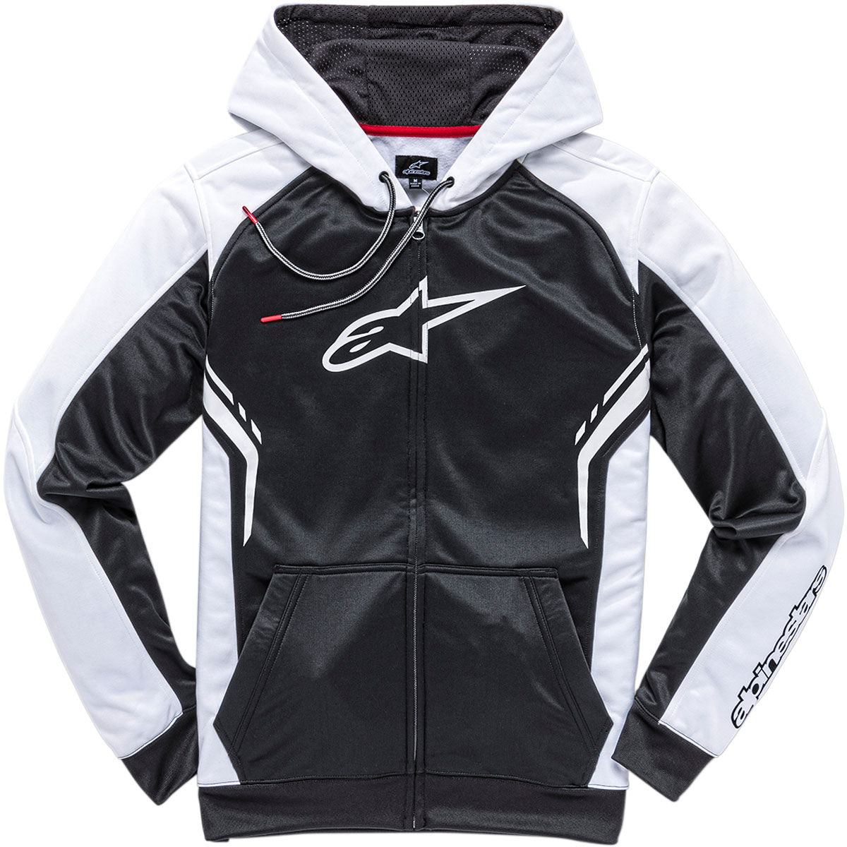 Alpinestars Strike Zip Hoodie - Black/White