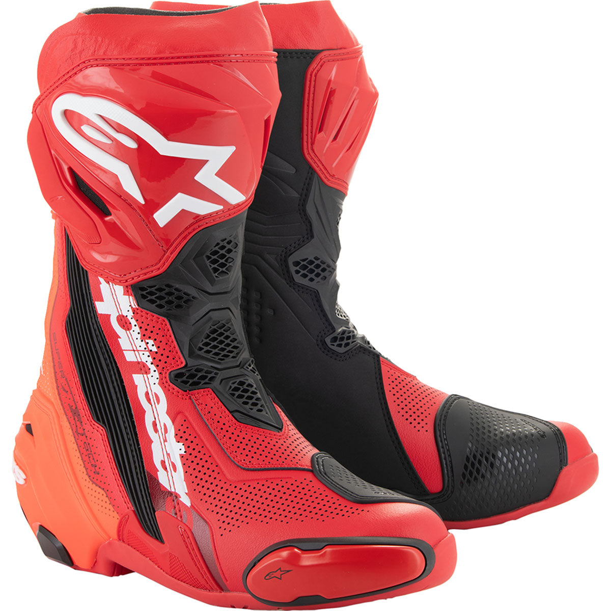 Alpinestars Supertech R Vented Boots - Red