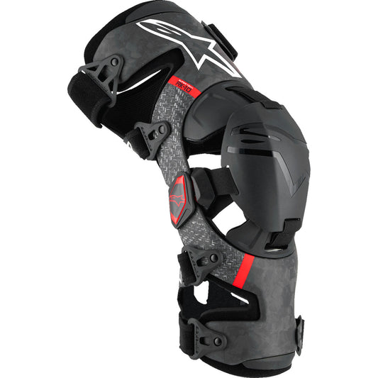 Alpinestars Supertech RK-10 Plasma Knee Braces - Black/Red