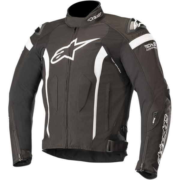 Alpinestars T-Missile Drystar Motorcycle Jacket - Black/White