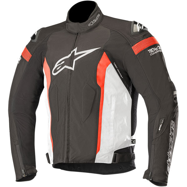 Alpinestars T-Missile Drystar Motorcycle Jacket - Black/White/Red