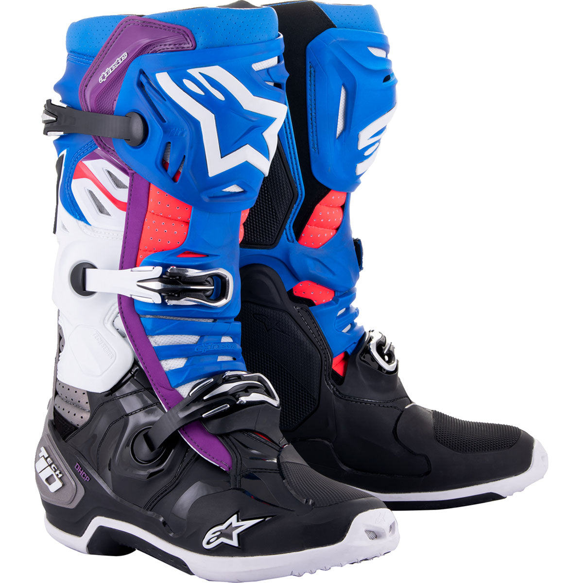 Alpinestars Tech 10 Supervented Boots - Blue/Black/White