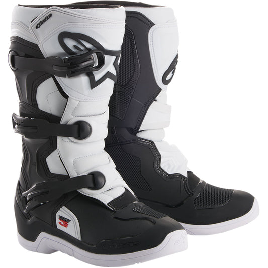 Alpinestars Tech 3S Youth Boots - Black/White