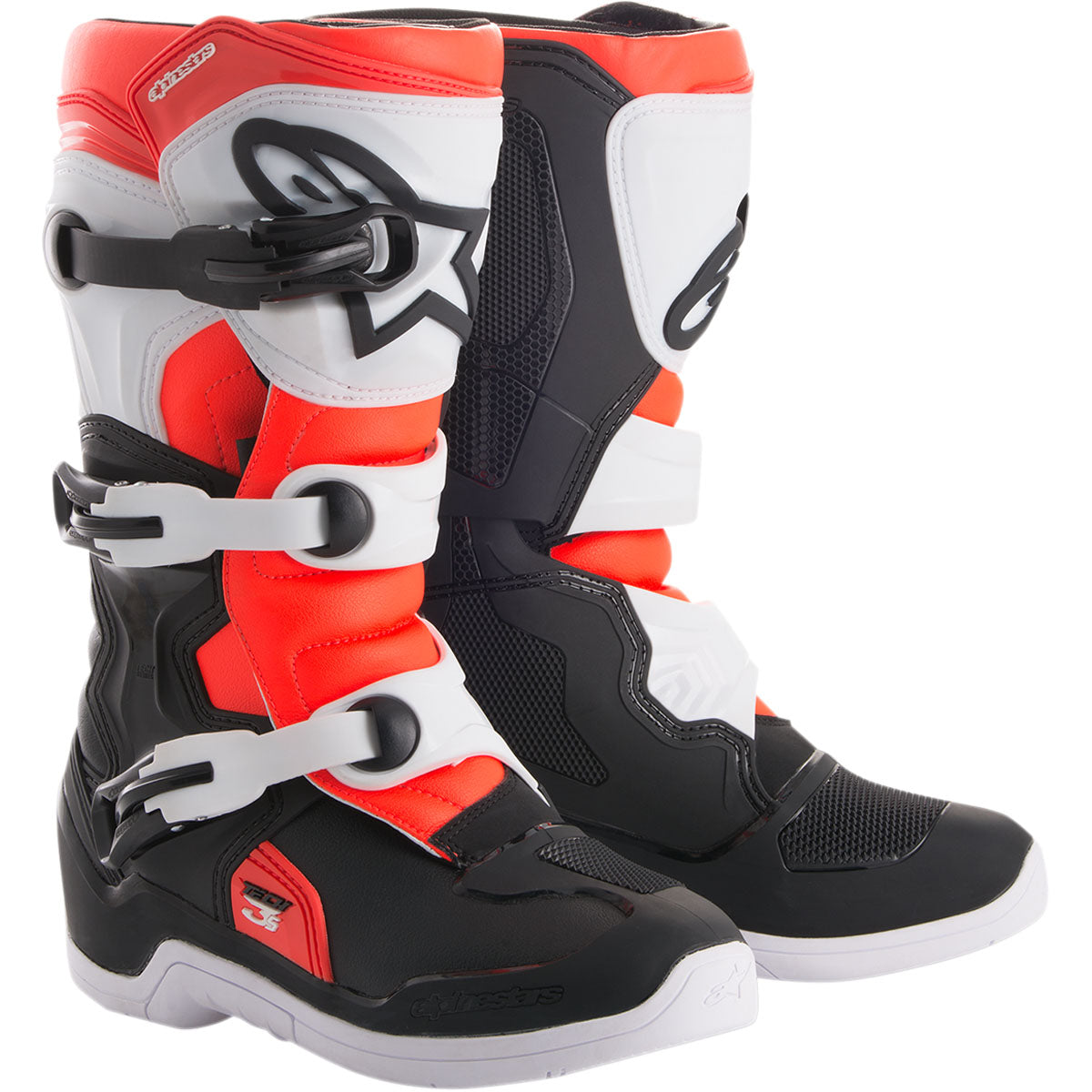 Alpinestars Tech 3S Youth Boots - Black/White/Red