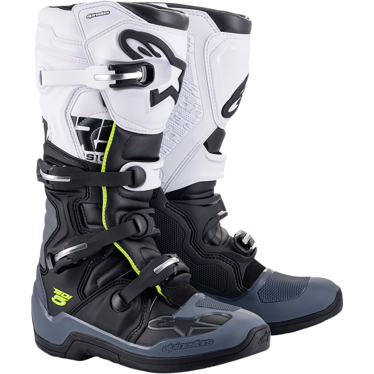 Alpinestars Tech 5 Boots - Black/Grey/White