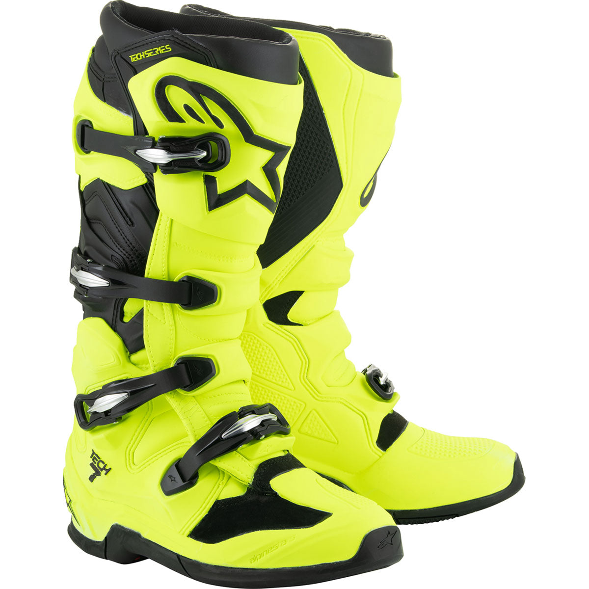 Alpinestars Tech 7 Boots - Yellow Fluo/Black