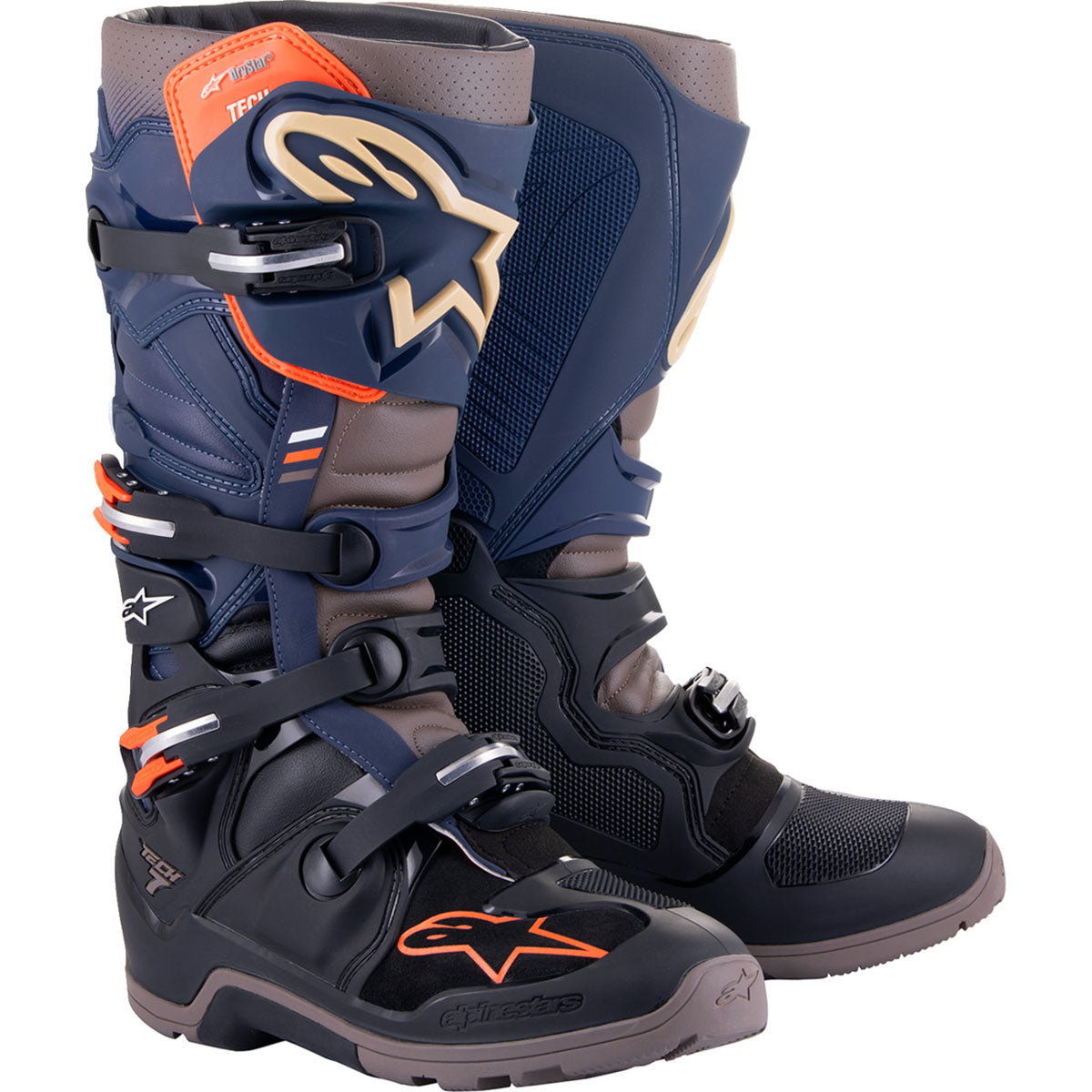 Alpinestars Tech 7 Enduro Drystar Boots - Navy/Gray