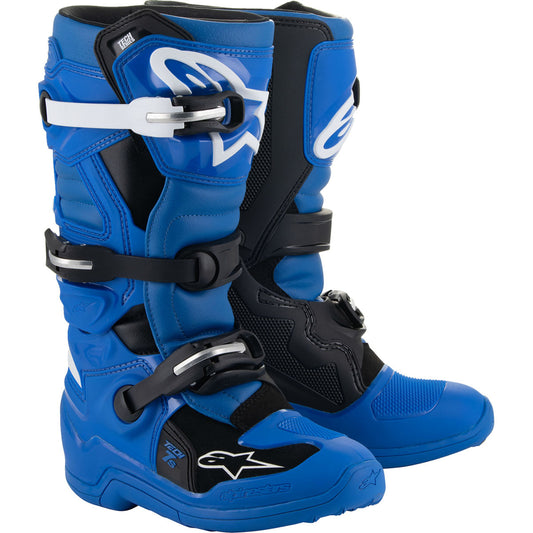 Alpinestars Tech 7S Youth Boots - Blue/Black/White