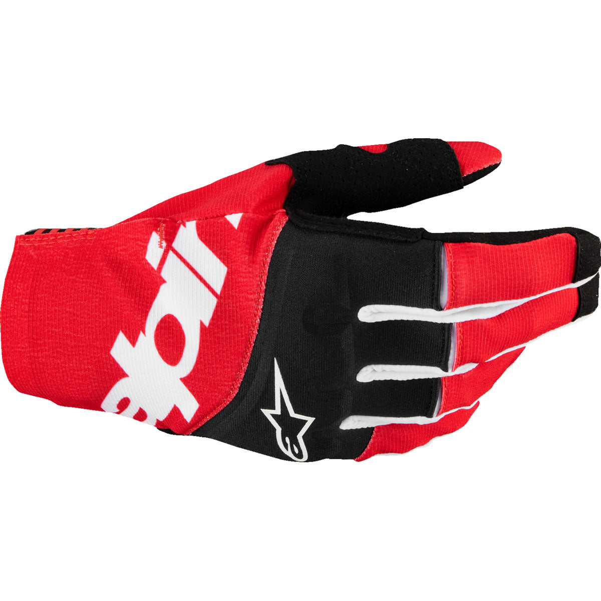 Alpinestars Techstar MX Gloves - Black/Bright Red