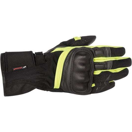 Alpinestars Valparaiso Drystar Motorcycle Gloves - Black/Yellow