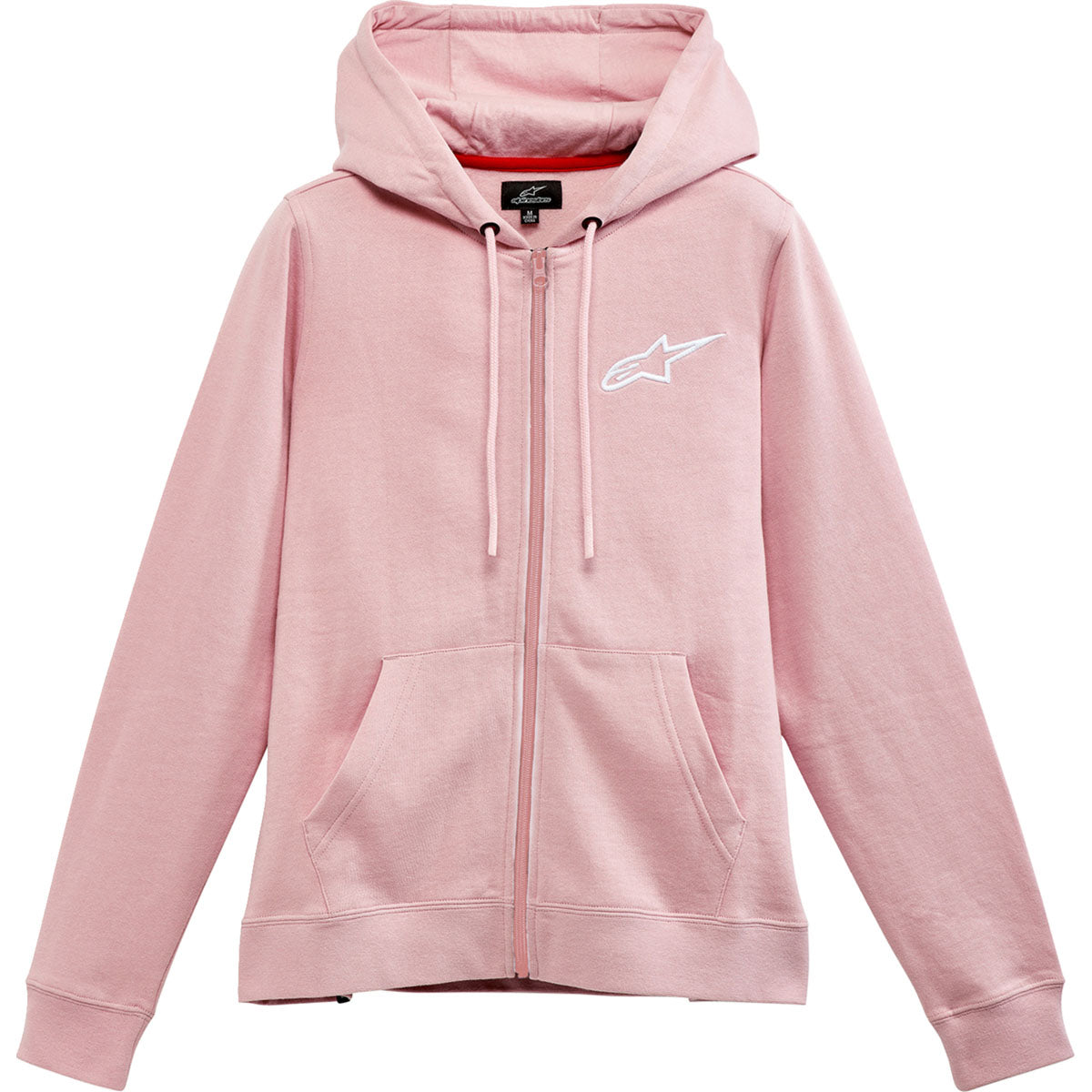 Alpinestars Womens Ageless Zip Hoodie - Pink/White