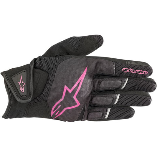 Alpinestars Womens Atom Motorcycle Gloves - Black/Pink