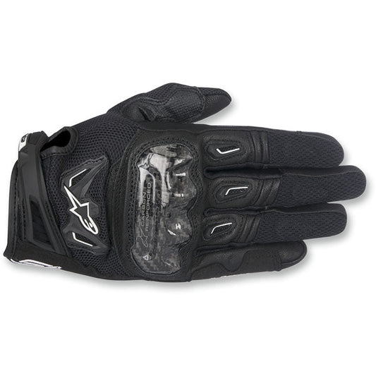Alpinestars Womens SMX-2 Air Carbon V2 Motorcycle Gloves - Black