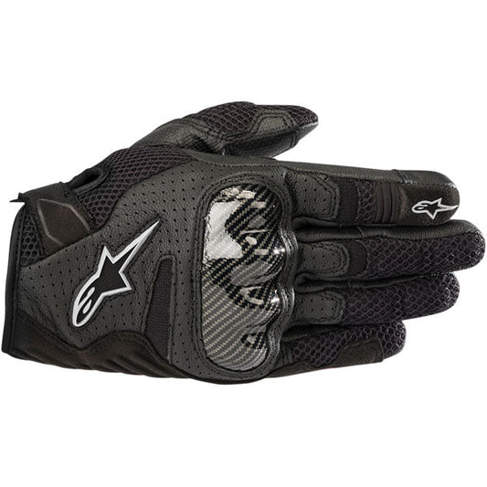 Alpinestars Womens SMX1-Air V2 Motorcycle Gloves - Black
