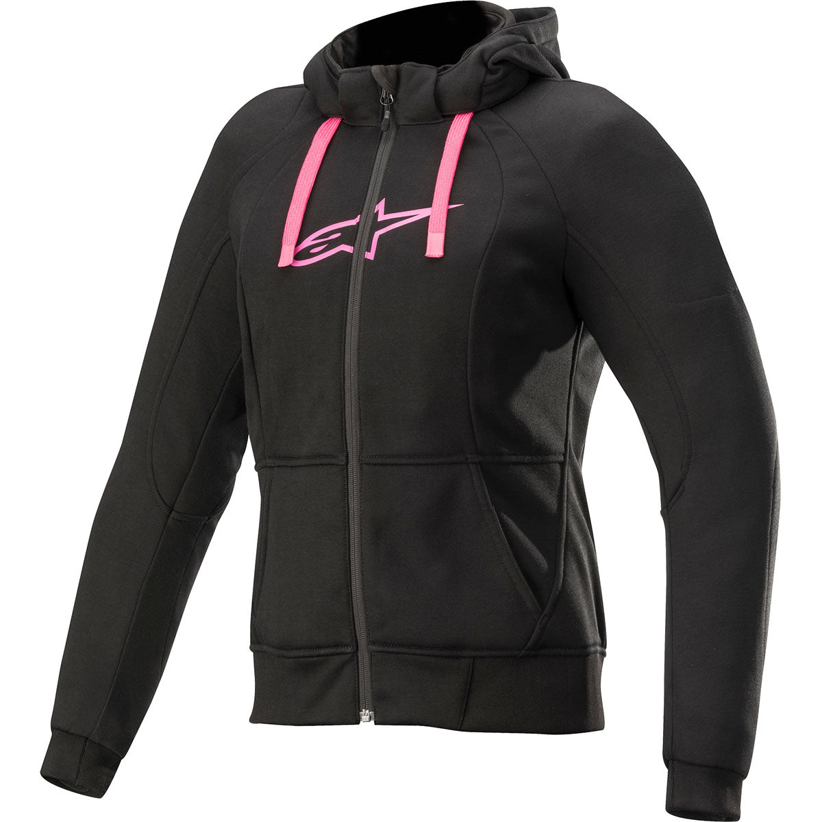 Alpinestars Womens Sport Jacket Hoodie - Black/Pink