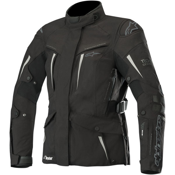 Alpinestars Womens Yaguara Drystar Motorcycle Jacket - Black/Anthracite