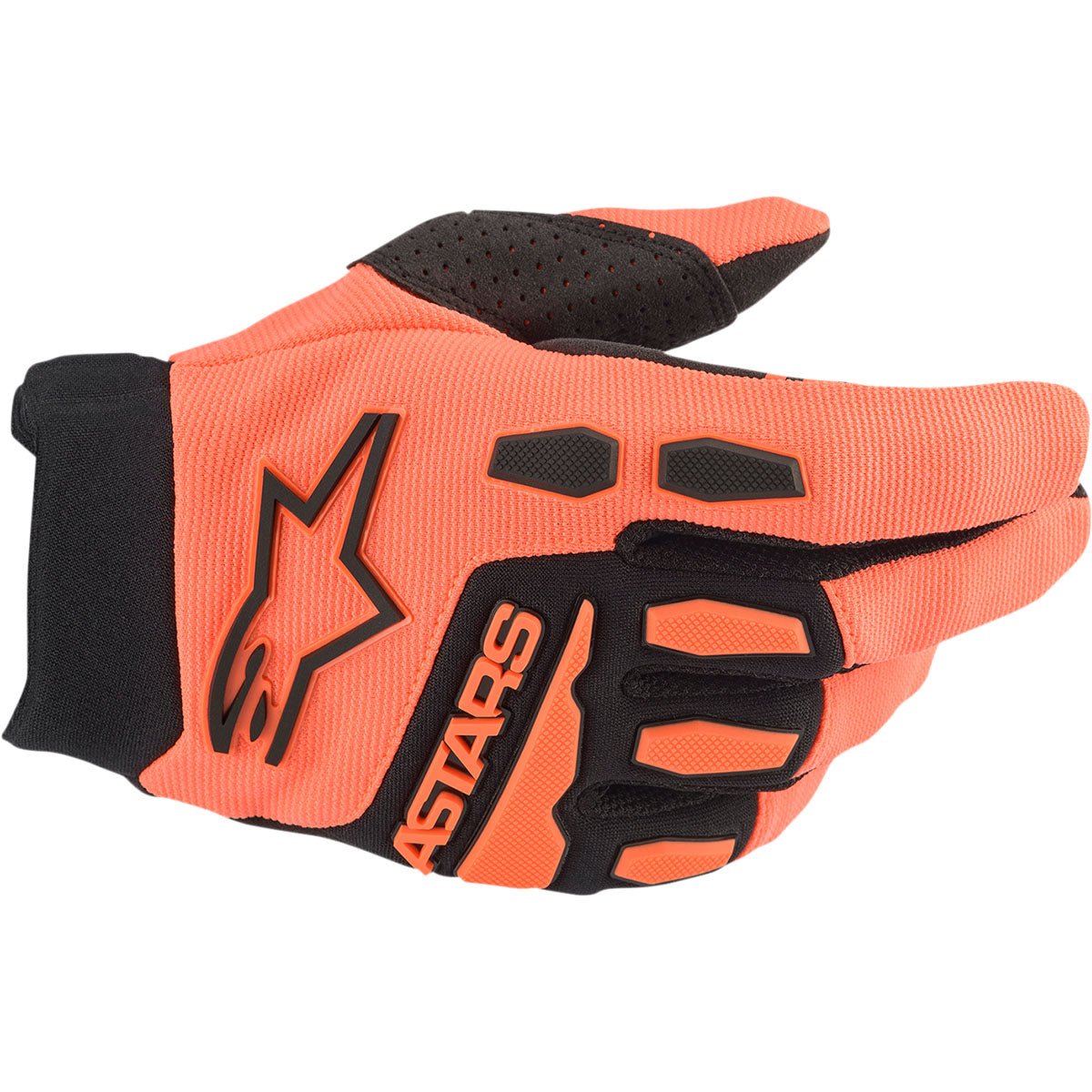 Alpinestars Youth Full Bore Gloves - Orange/Black