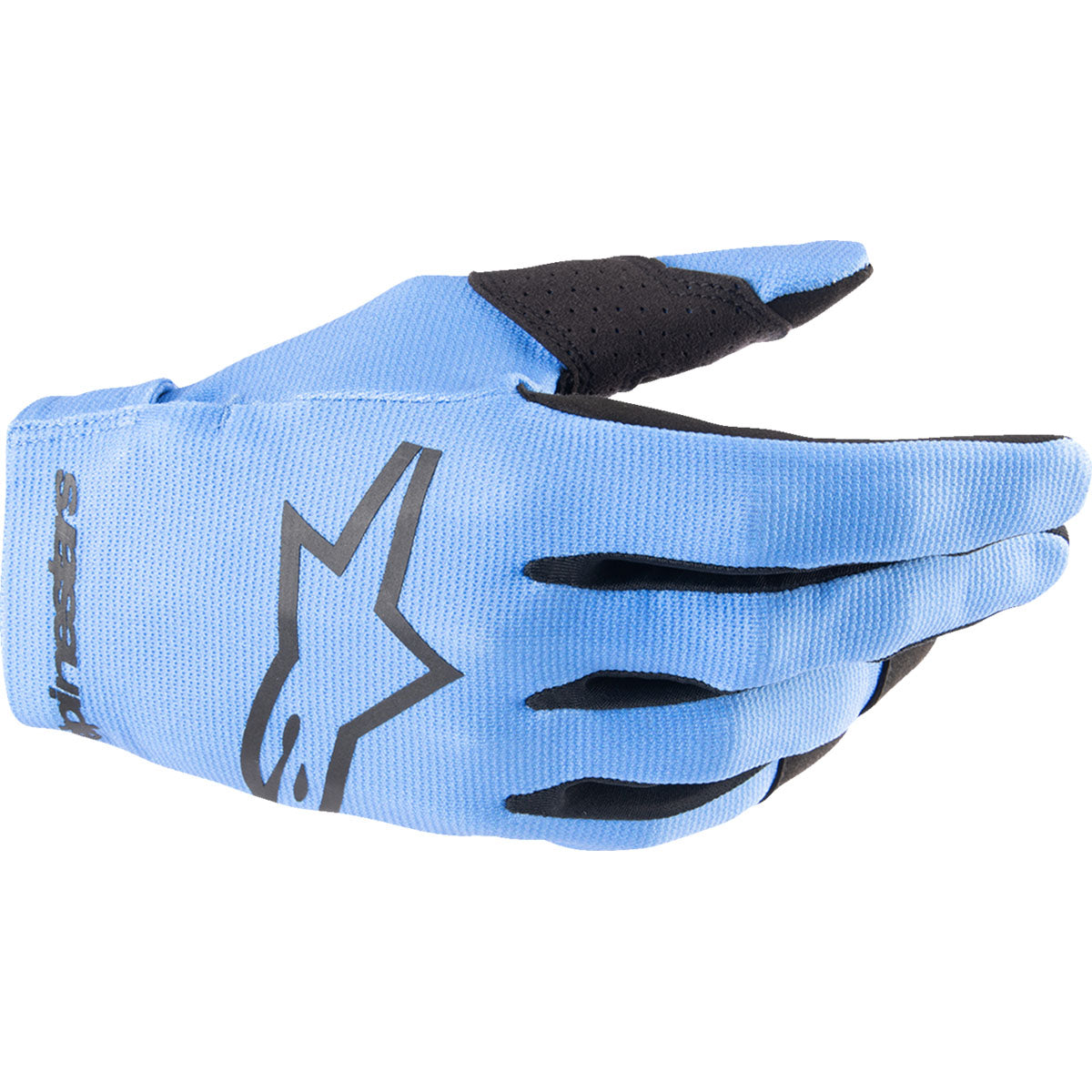 Alpinestars Youth Radar MX Gloves - Light Blue/Black