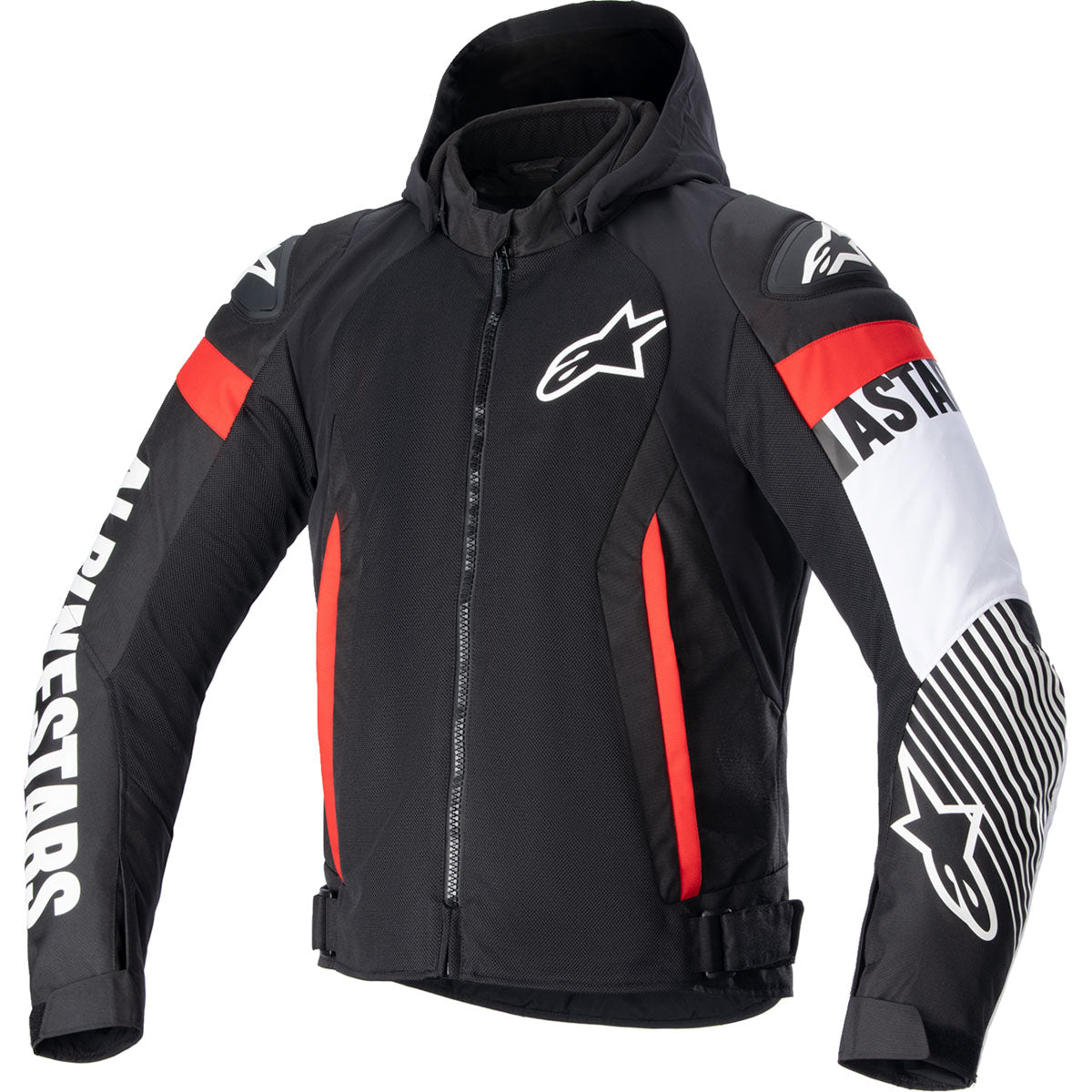 Alpinestars Zaca Air Jacket - Black/White/Red