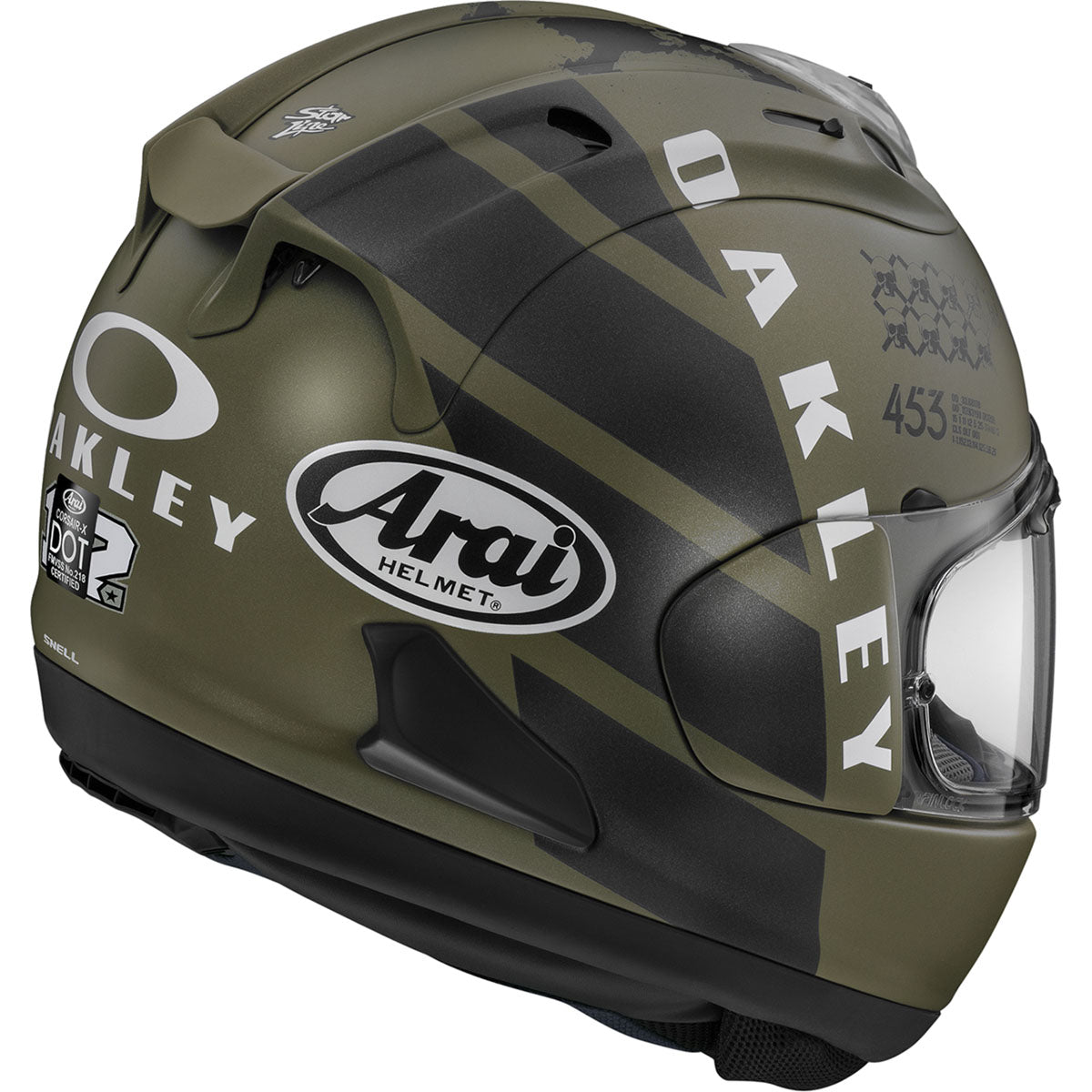 Arai Corsair-X MVK Oakley Helmet