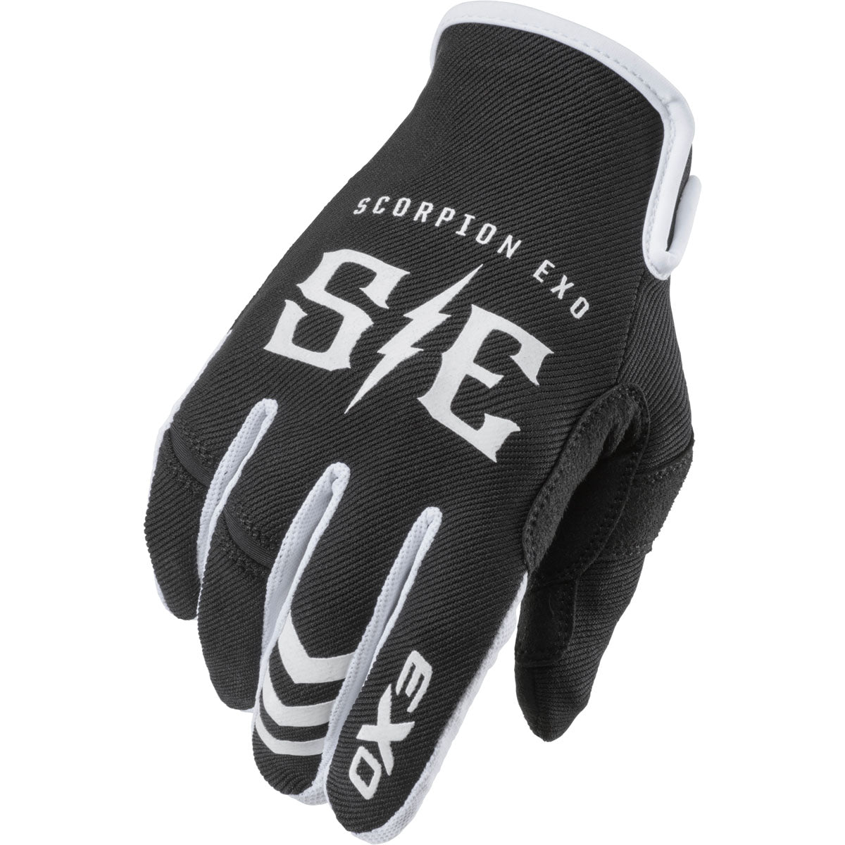 Scorpion EXO Air-Stretch Gloves - Charge Black/White