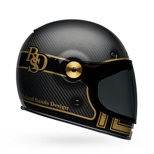 Bell Bullitt Carbon RSD Player Helmets - Matte/Gloss Black/Gold