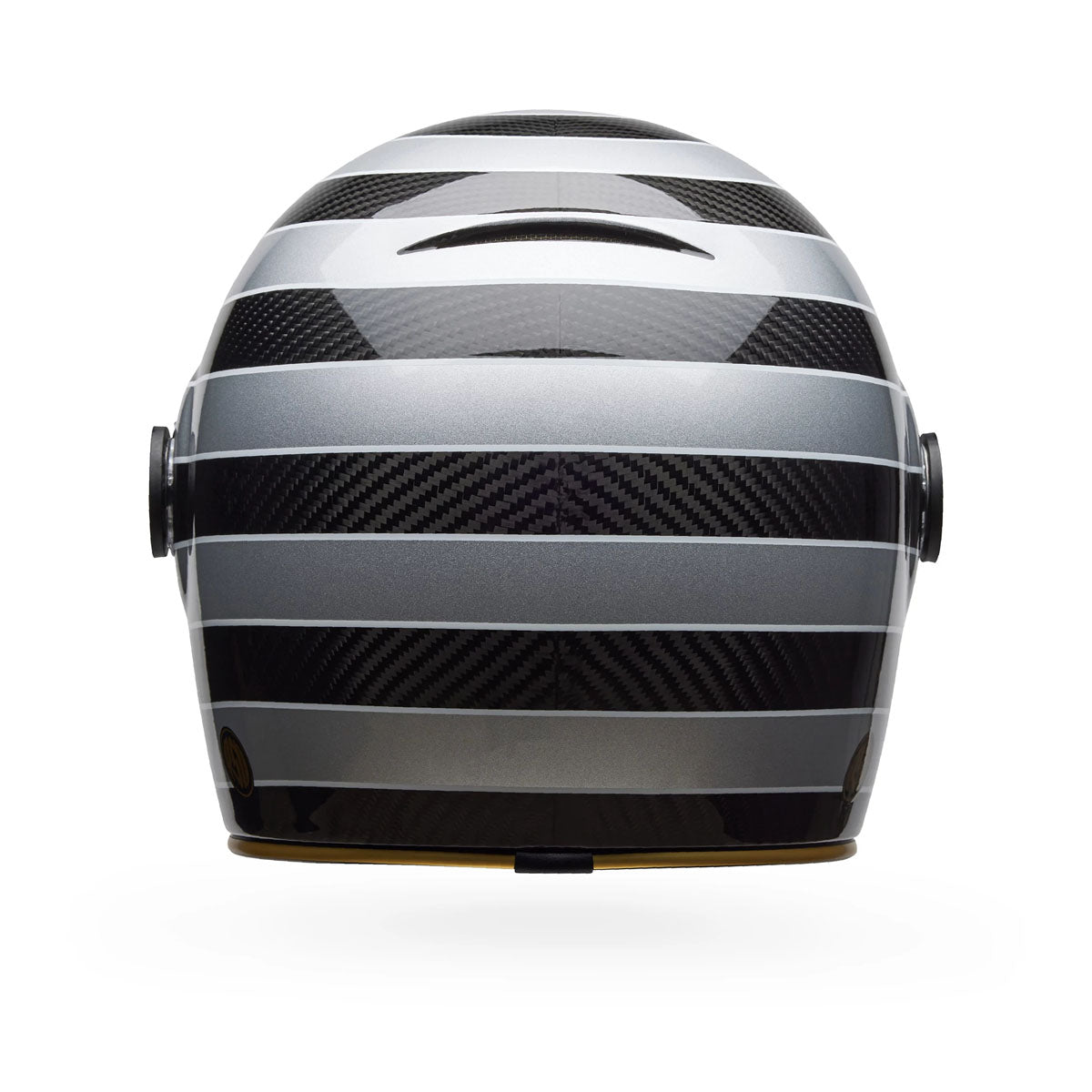 Bell Bullitt GT Carbon RSD Temple Helmet - Gloss Black/Silver