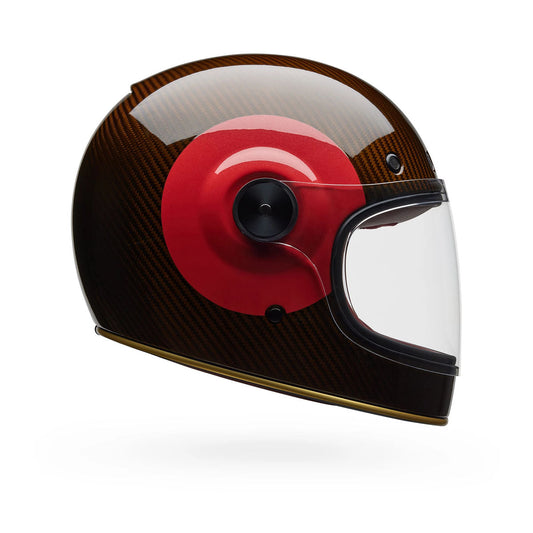 Bell Bullitt GT Carbon TT Helmet - Gloss Red/Gold