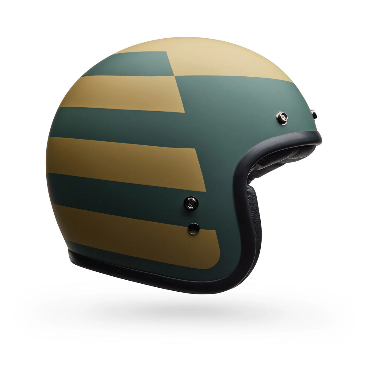 Bell Custom 500 Parlor Helmet - Matte Emerald/Gold