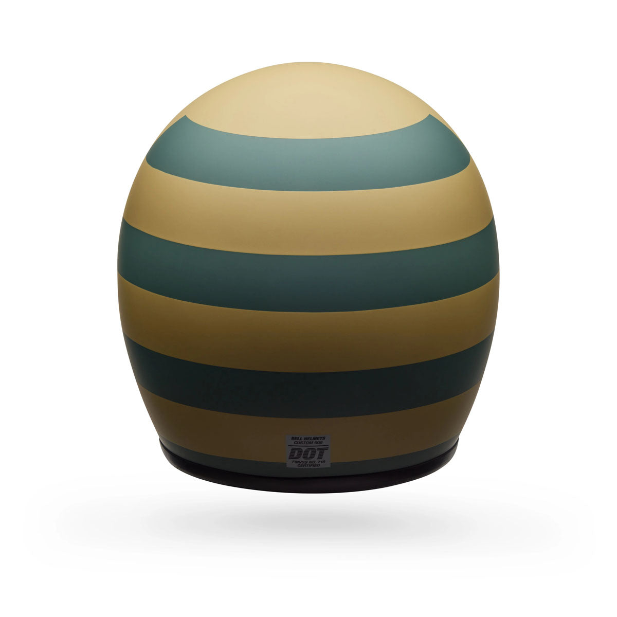 Bell Custom 500 Parlor Helmet - Matte Emerald/Gold