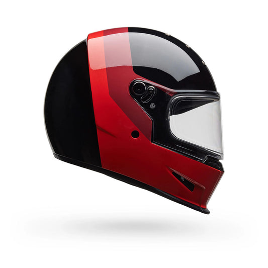 Bell Eliminator Menace Helmet - Gloss Black/White