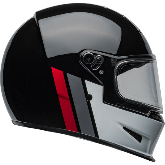 Bell Eliminator GT Helmet - Gloss Black/White
