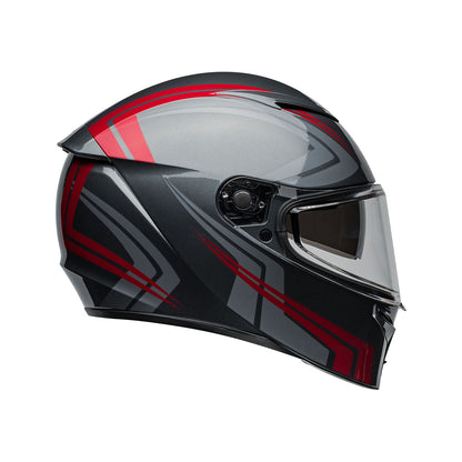 Bell Lithium Helmet - Jetstream - Gray/Candy Red