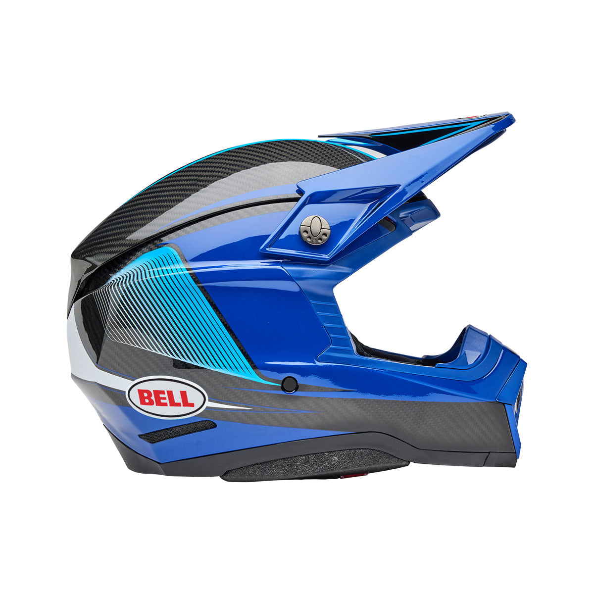 Bell Moto-10 Spherical Helmet - Evade - Blue/Black