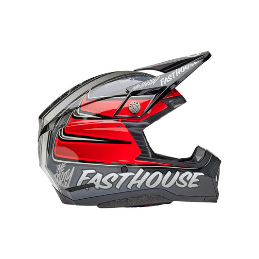 Bell Moto-10 Spherical Helmet - Fasthouse Day In The Dirt 25 - Grey/Red