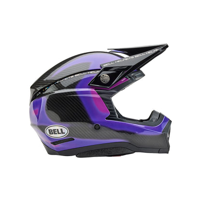 Bell Moto-10 Spherical Helmet - Flare - Purple