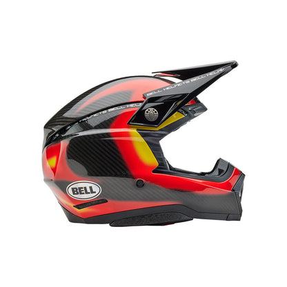 Bell Moto-10 Spherical Helmet - Flare - Red