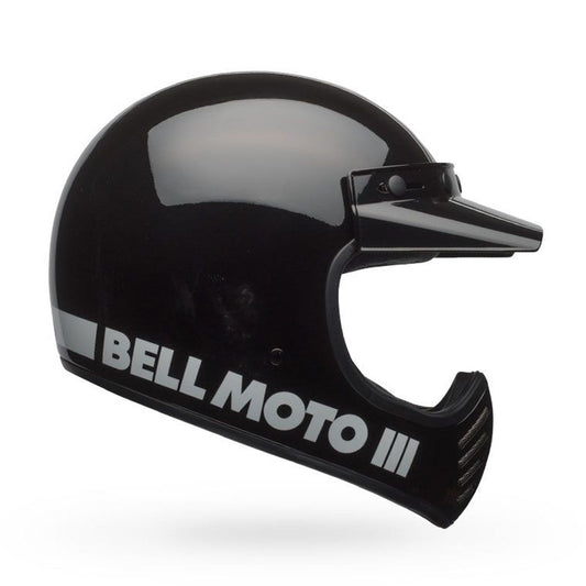 Bell Moto-3 Helmets - Classic Gloss Black