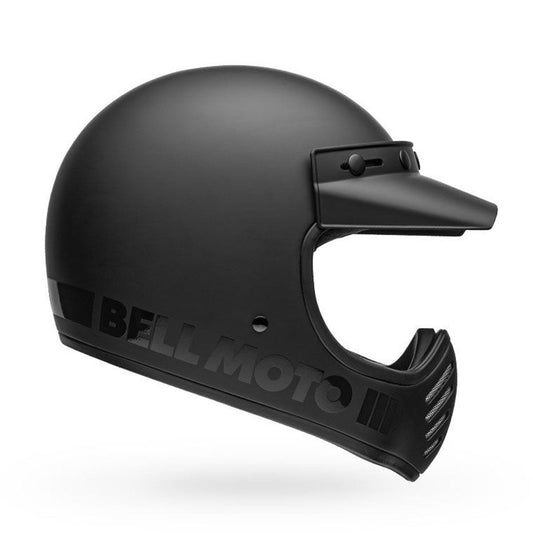 Bell Moto-3 Helmets - Classic Matte/Gloss Blackout
