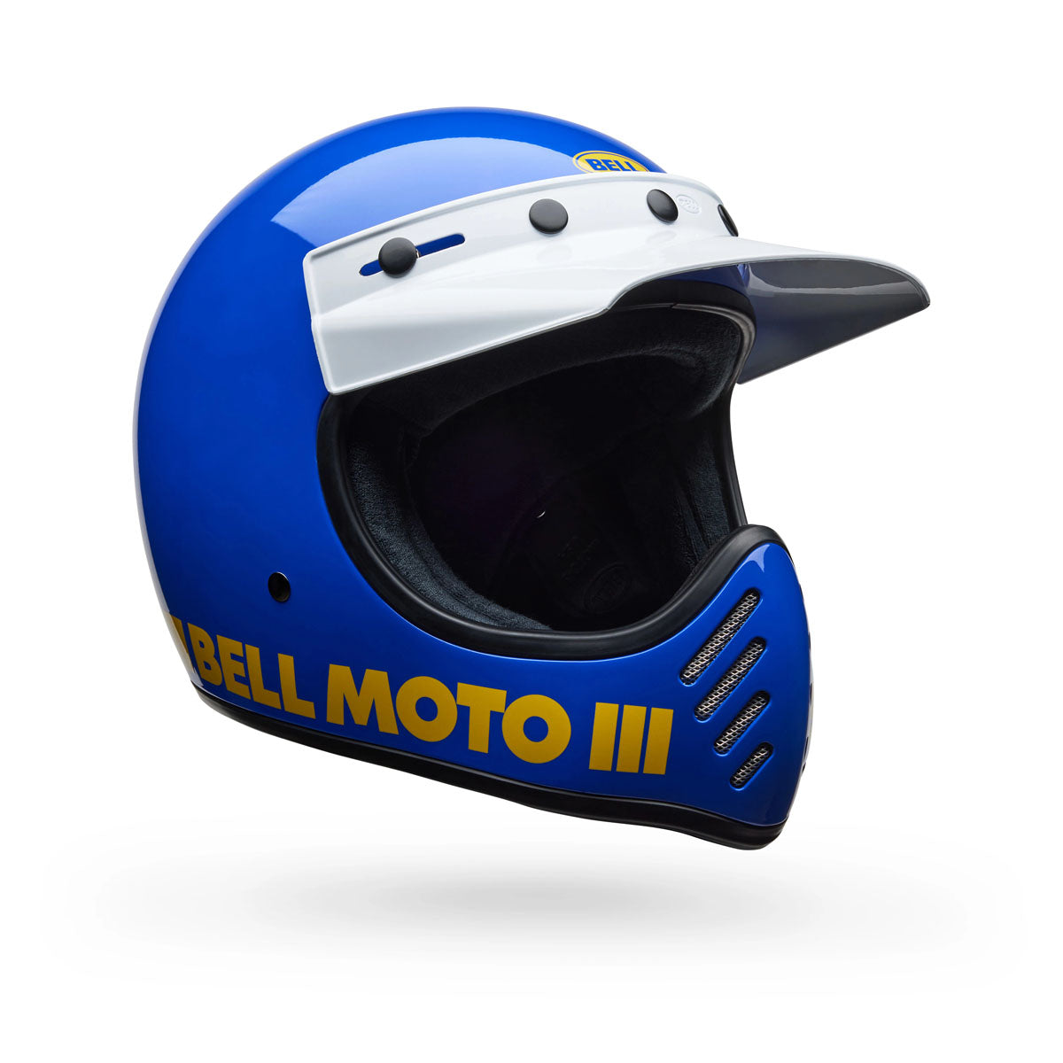 Bell Moto-3 Helmet - Classic Gloss Blue